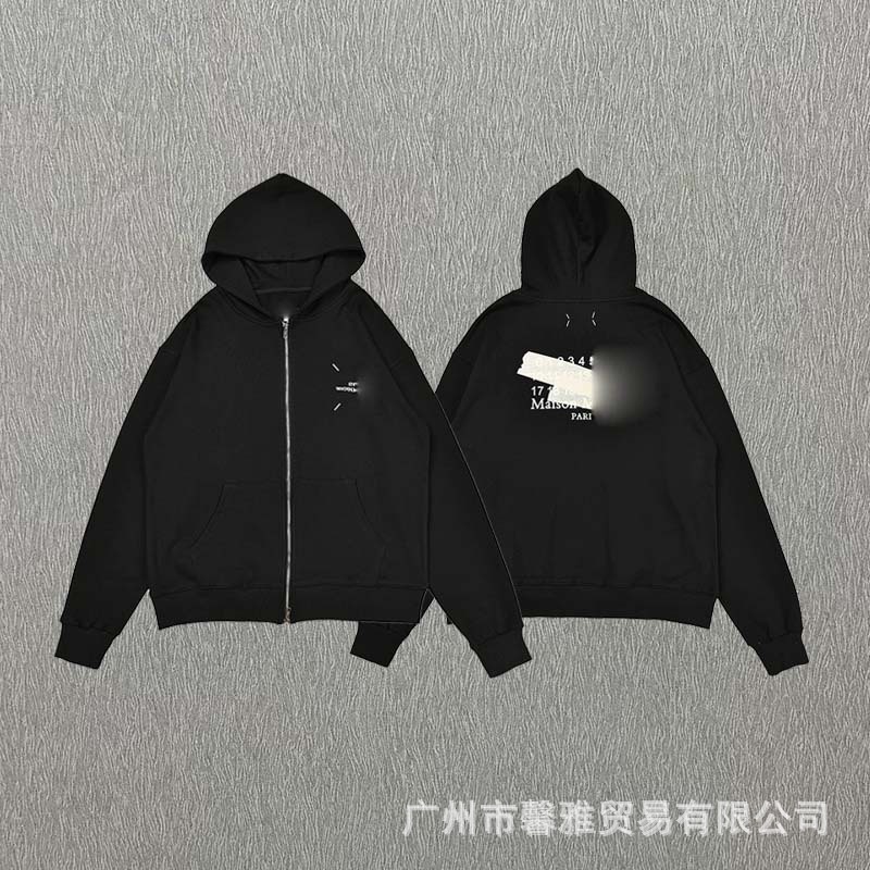 M384 ブラック スウェットシャツ ジャケット