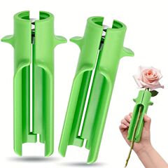 玫瑰除刺工具玫瑰去叶剥皮器花卉清洁切割器家庭花店园艺装饰
