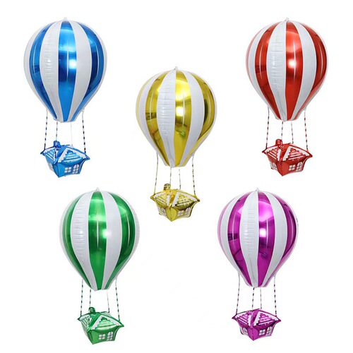 New 22-inch 4D hot air balloon floating rocket wedding floating balloon holiday decoration balloon dragonfly butterfly balloon