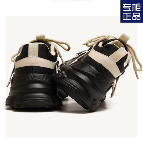 New Women's Shoes, Mid-High Heel, High-End Korean Campus Style, 2024 Spring New Mesh Surface Breathable Trendy Women's Shoes