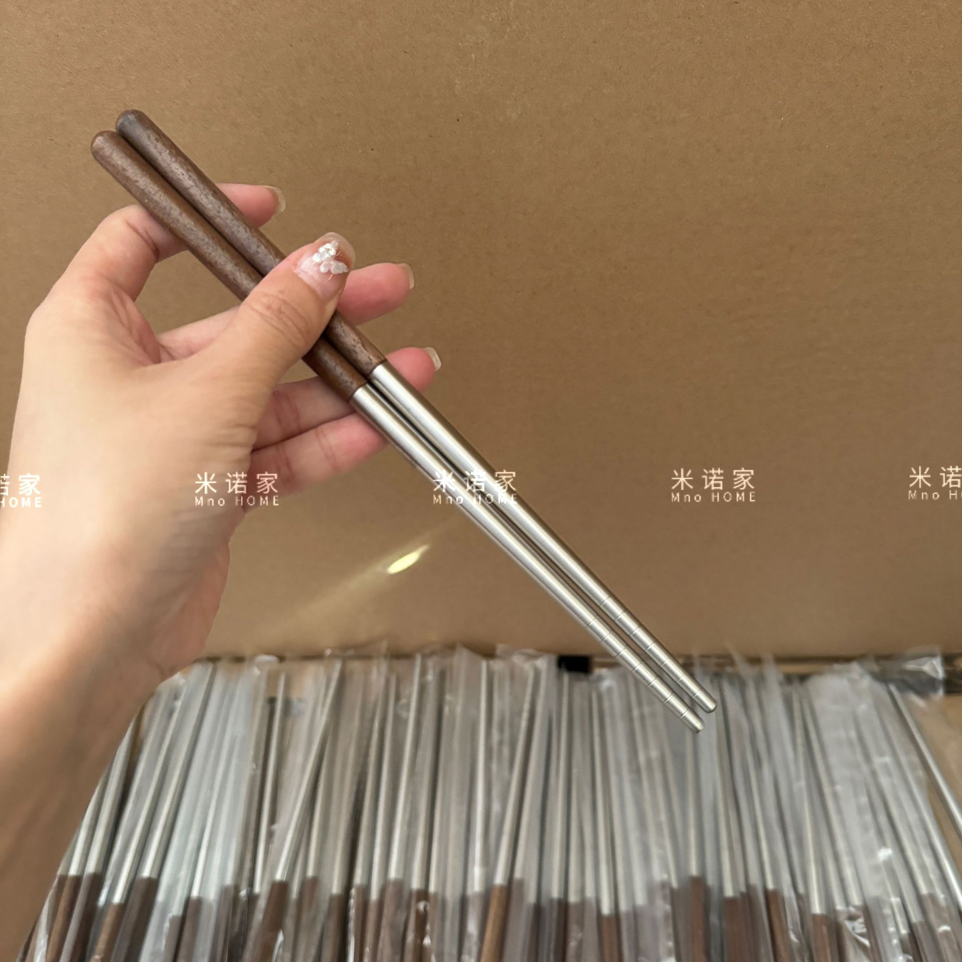 304 빈티지 호두 젓가락 [긴]]