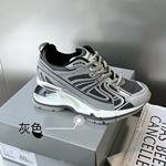 2025春季新款老爹鞋小个子弹簧鞋女增高透气网面悬浮鞋休闲运动鞋