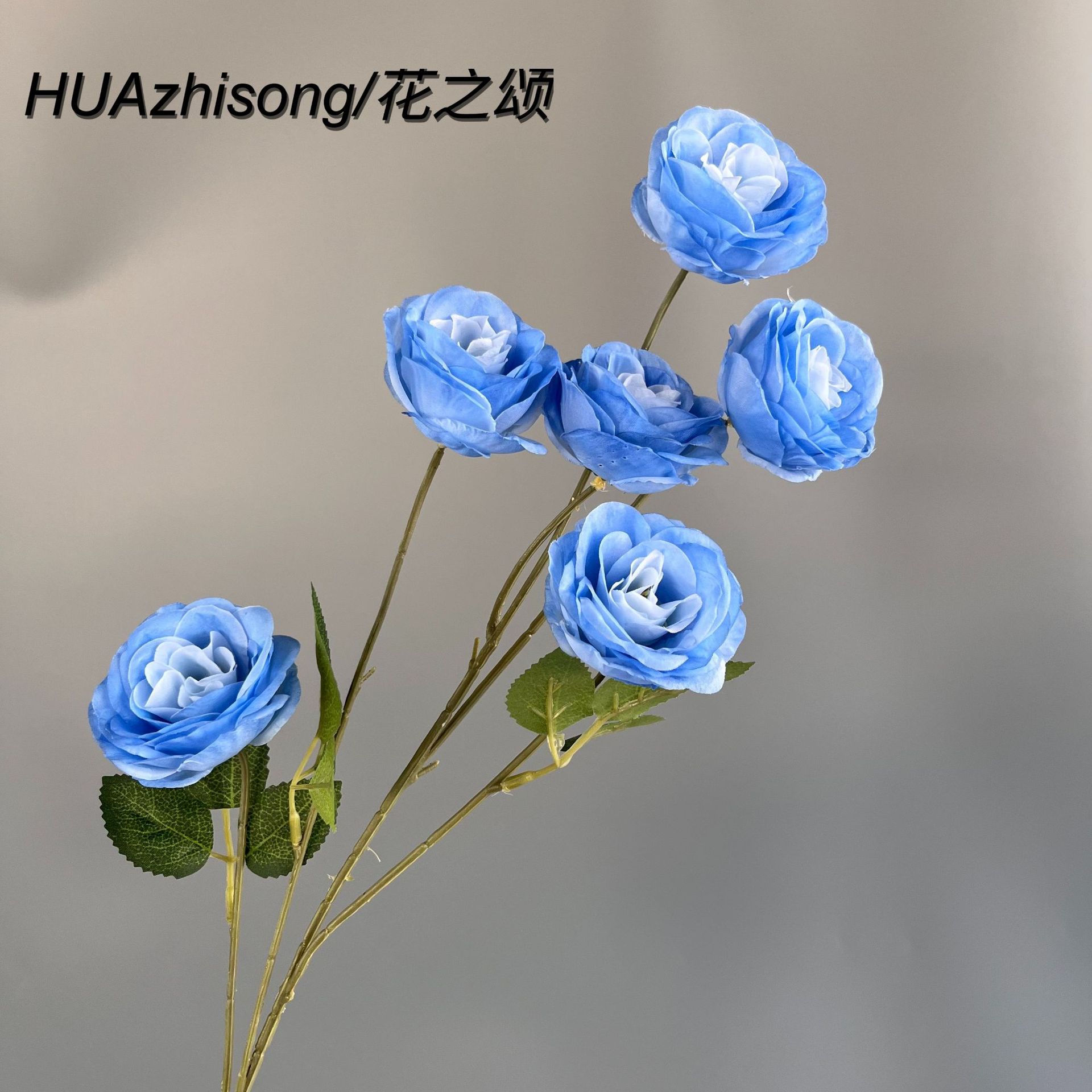 파란색