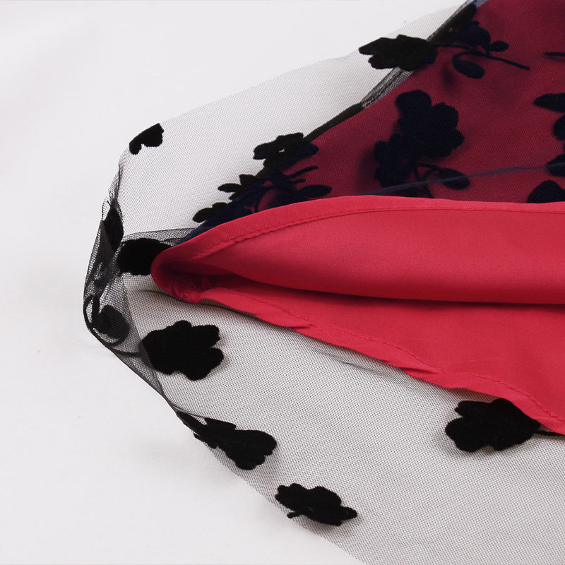 Women's Clothing sling one shoulder neck waist slim lady like medium length swing _mkmklike.com