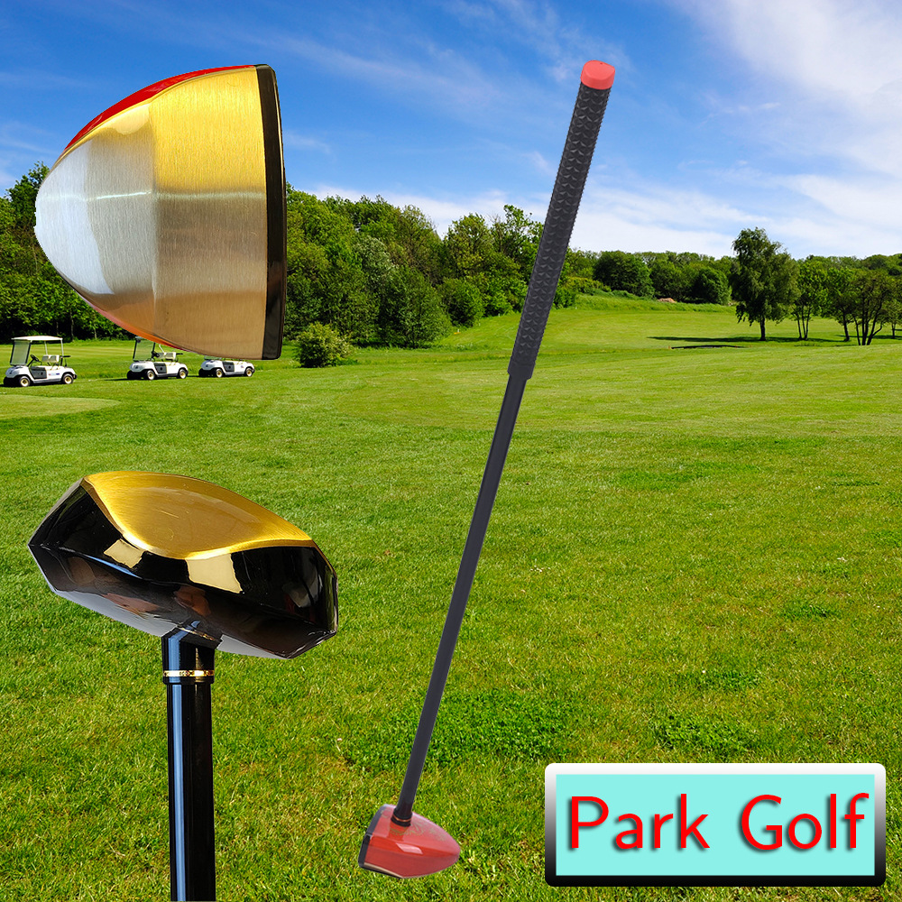 Parque de golf coreano, palos de golf masculinos y femeninos, cabeza de palo de arce estable, centro de gravedad único, Park Golf