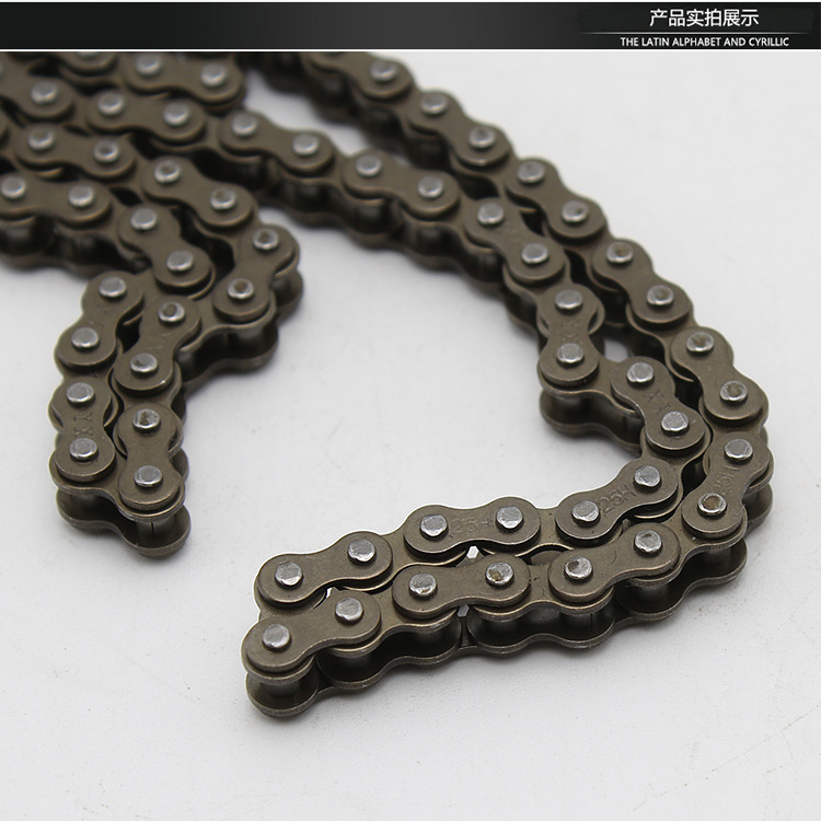 70 90 100 110 motocicleta de vigas curvas 84 cadena de tiempo de motor cadena pequeña