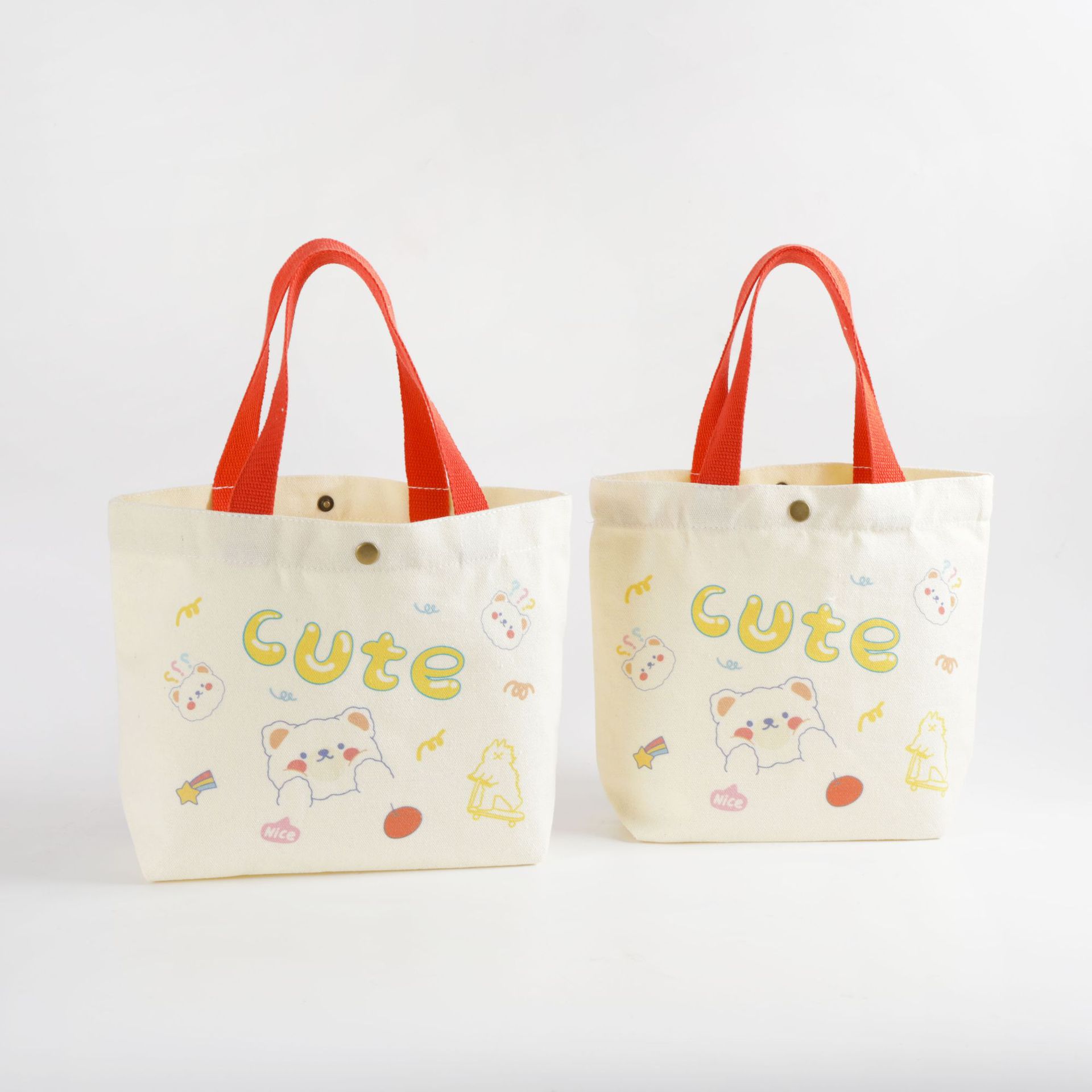 Bolsas de lona al por mayor personalizadas bolsas de lona de un solo hombro para estudiantes bolsas de compras de regalo de algodón de mano bolsas de lona publicitarias