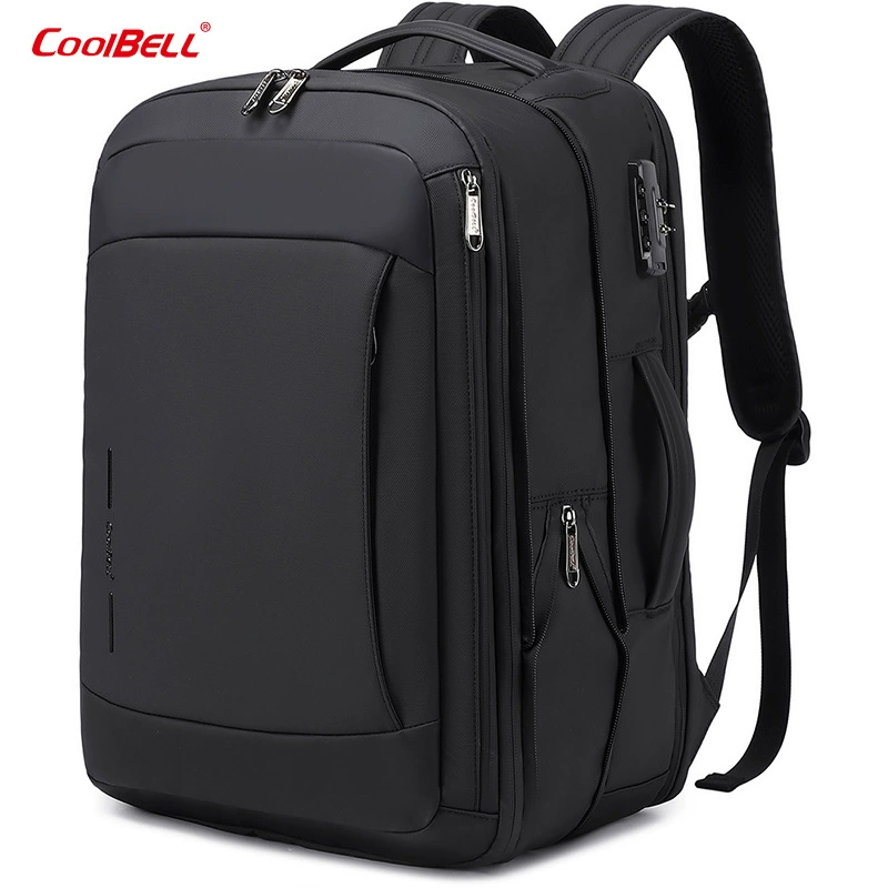 Мужская новая легкая и высококачественная студенческая сумка большой емкости, противоугонный портативный дорожный рюкзак, расширяемый
