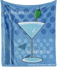 令人愉悦的夏威夷色彩毯子棕榈树的连续排列、法兰绒毯子