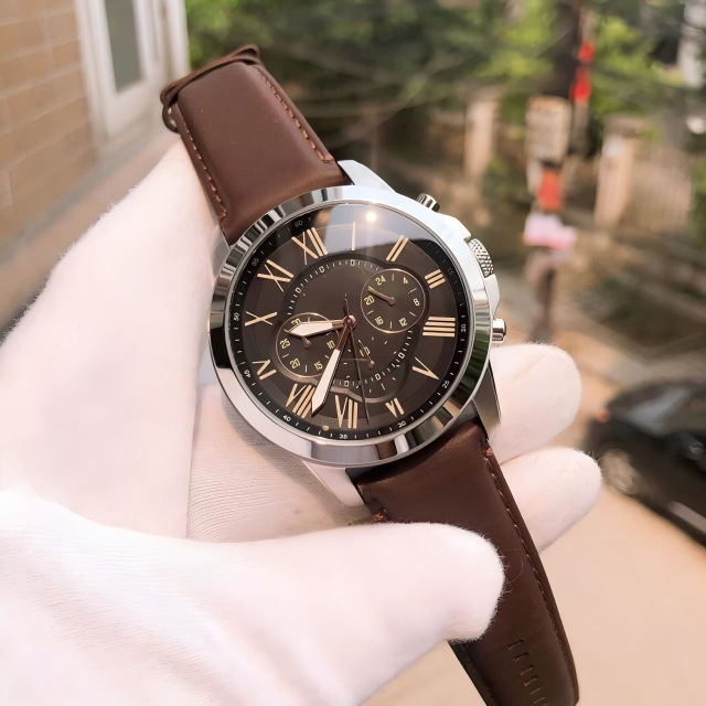 Fs Men's Quartz Watch Leather Strap Fossil Watch Waterproof Fossil Men's Watch Fs5061/Fs4735/Fs4835