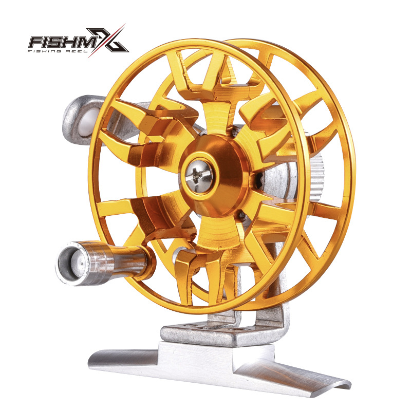 Yongshun artes de pesca de metal completo válvula de rueda delantera rueda de metal carrete de pesca suministros de pesca equipo de pesca