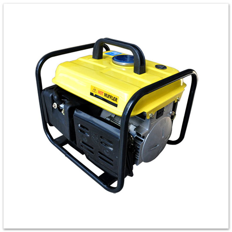 New 950 Gasoline Engine with Frame Portable Small Gasoline Generator Household Single Phase 220V Outdoor Camping