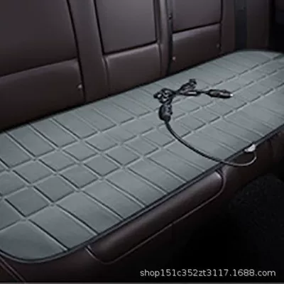 Multi-function pad – heating warm body adjustable temperature - gray-three-seat-rear-12v