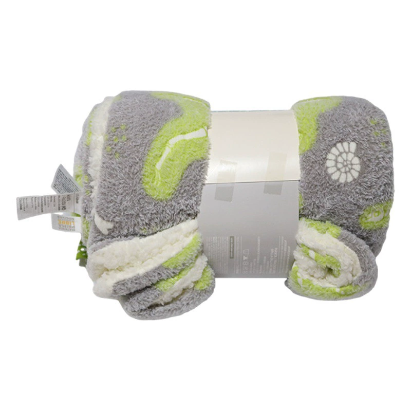 Толстое Двухслойное светящееся одеяло, Двухслойное одеяло, зимнее теплое одеяло, офисное одеяло для обеденного перерыва