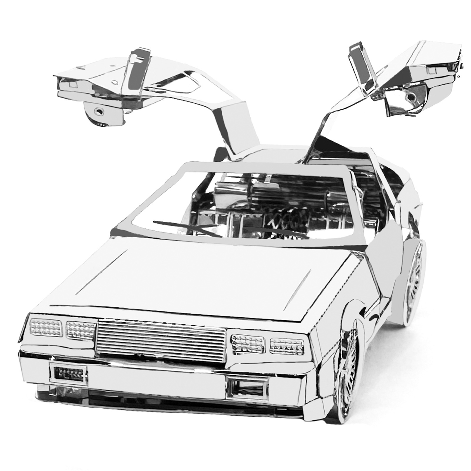 DIY hecho a mano 3D rompecabezas de metal adulto tridimensional modelo montaje creativo juguetes educativos producción difícil