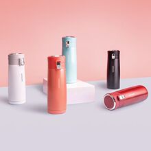 乐扣/乐扣304不锈钢爱的保温杯便携泡茶水杯子车载LHC3236陶瓷