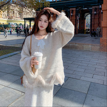 套装两件套洋气2025年冬季新款减龄提升品质毛衣半身裙套装两件套