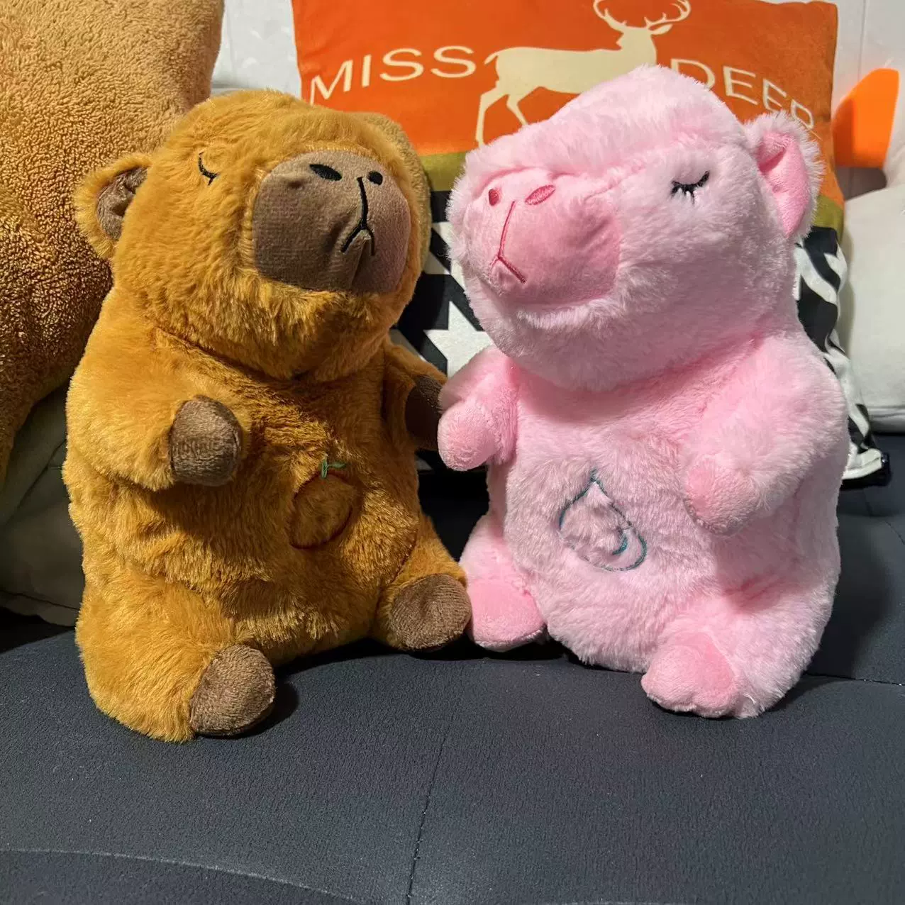 Новинка для трансграничной торговли: плюшевая игрушка «Дышащий Снупи», звуковая успокаивающая кукла для сна, осёл-авокадо с клубникой.