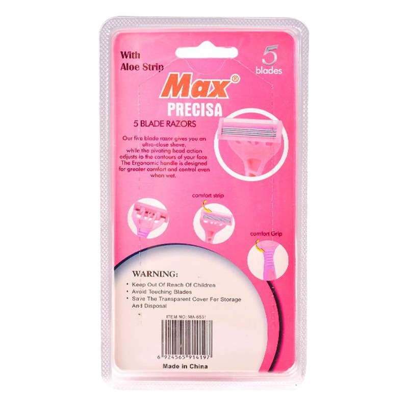 Max Stainless Steel Manual Razor Private Part Hair Removal Razor Shaving Razor Women's Shaver