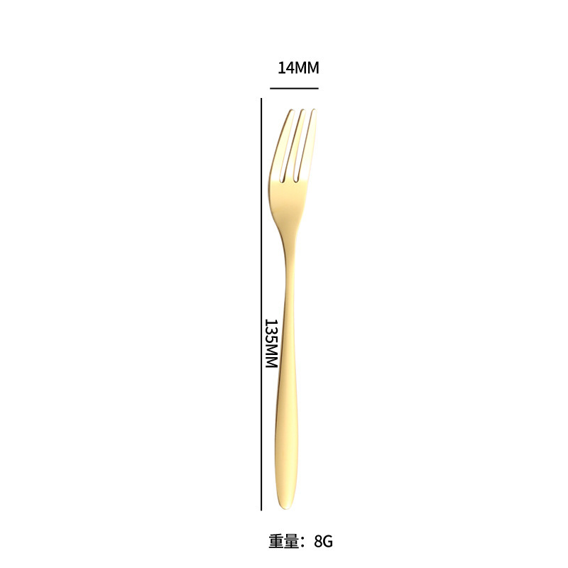 不锈钢月饼刀叉生日蛋糕叉两用勺叉甜品水果叉子印logo月饼叉套装|undefined