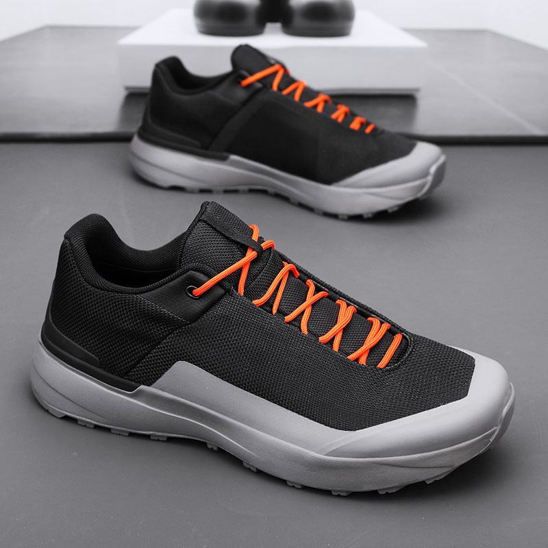 Cross-border 2025 zapatos para hombres nuevos de verano zapatos de senderismo al aire libre zapatos deportivos de plataforma de senderismo zapatos casuales de corte bajo al por mayor para hombres