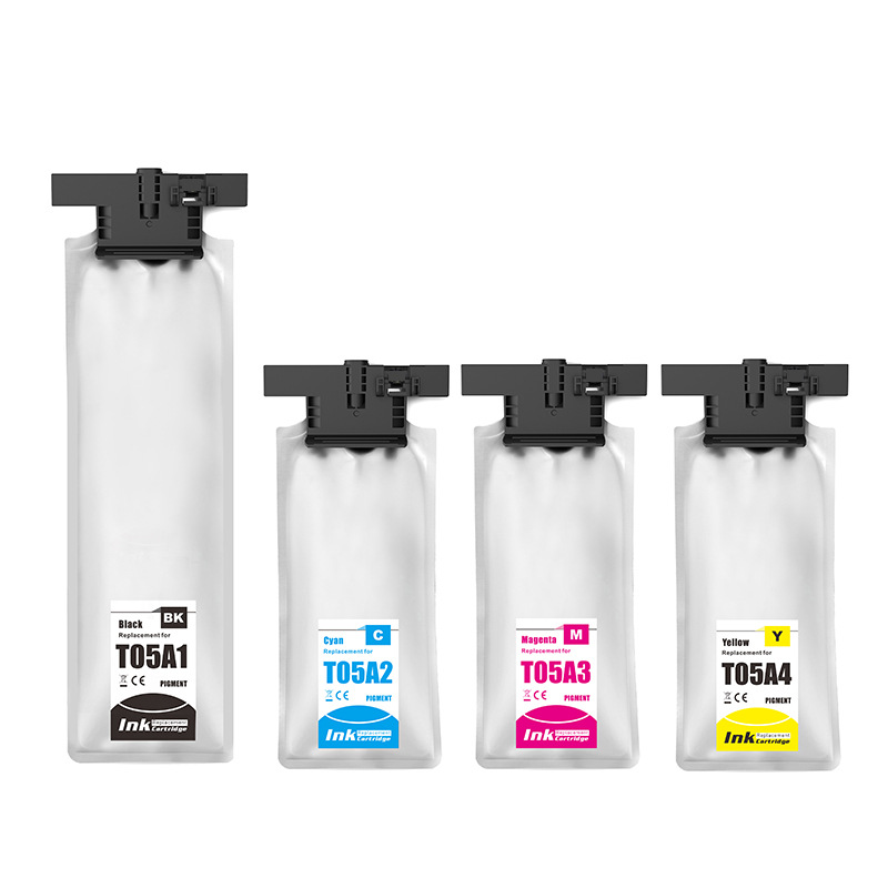 Zhongrun compatible con Epson Epson spray comercial 05A 05B bolsa de tinta tinta cartucho de impresora personalizado