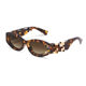 2024 new m cat's eye fashion sunglasses Europe and the United States high sense metal accessories retro fashion cross-border glasses