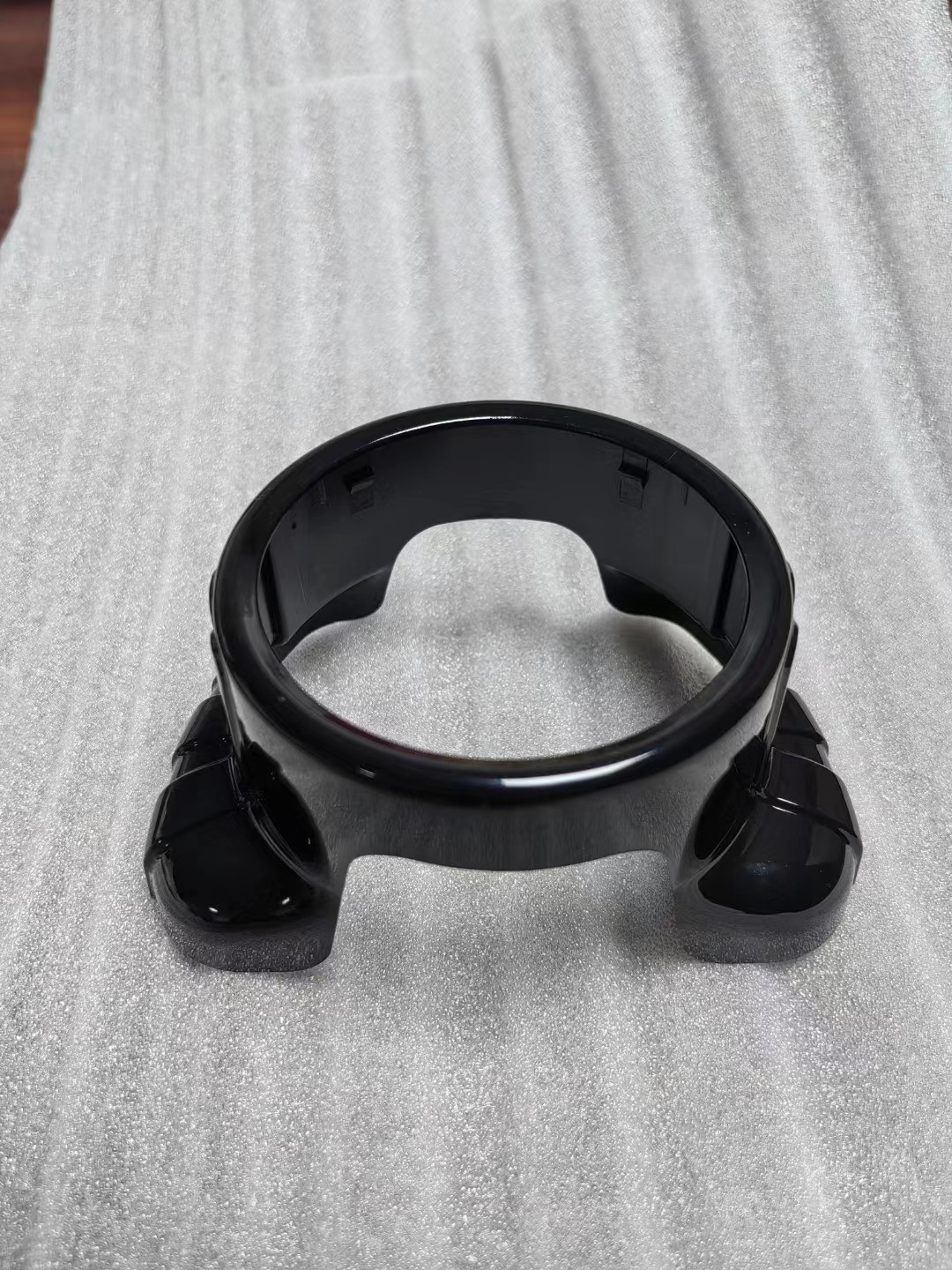 Venta al por mayor nuevo negro E02 cubierta decorativa coche faro modificado 3.0-pulgadas Q5 mar 5LED faro lente capucha