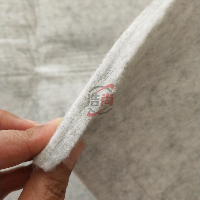 5mm10mm热压毛毡材料花灰色收纳筐眼镜盒加硬定型用加厚软针刺棉