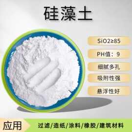 厂家供应硅藻土涂料过滤助滤剂吸附食品级400目硅藻土粉饲料添加