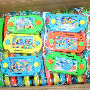 Children's puzzle ring water machine 8090 nostalgic toys childhood memories water ring game machine 2 yuan toys