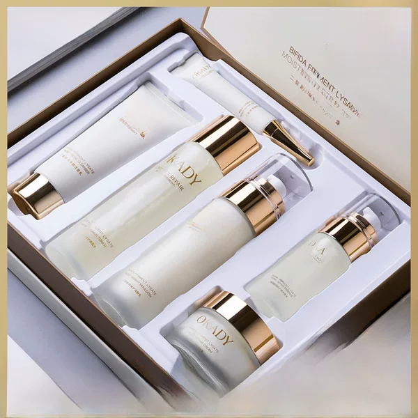 Opel two-split yeast moisturizing and repairing facial cleanser muscle water moisturizer essence liquid moisturizing milk moisturizing cream