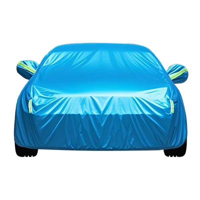 protection, suitable for all seasons, thickened, Car clothing - hatchback-please-specify-the-car-model-when-placing-an-order-dupont-oxford-cloth-blue