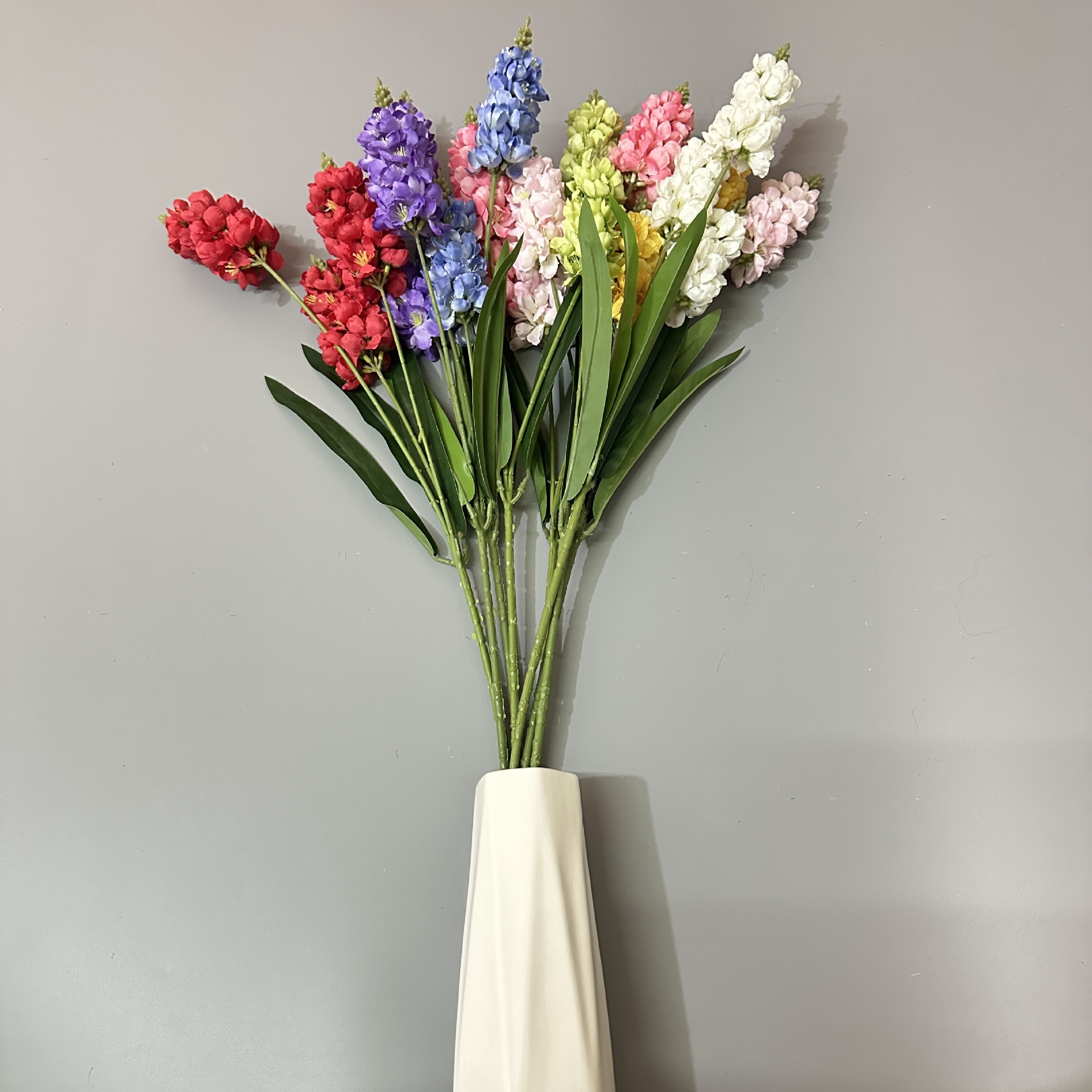 시뮬레이션 라벤더 장식, 시뮬레이션 라벤더 꽃다발, 목가적 스타일의 가정 장식, 시뮬레이션 조화의 국경 간 특별 공급