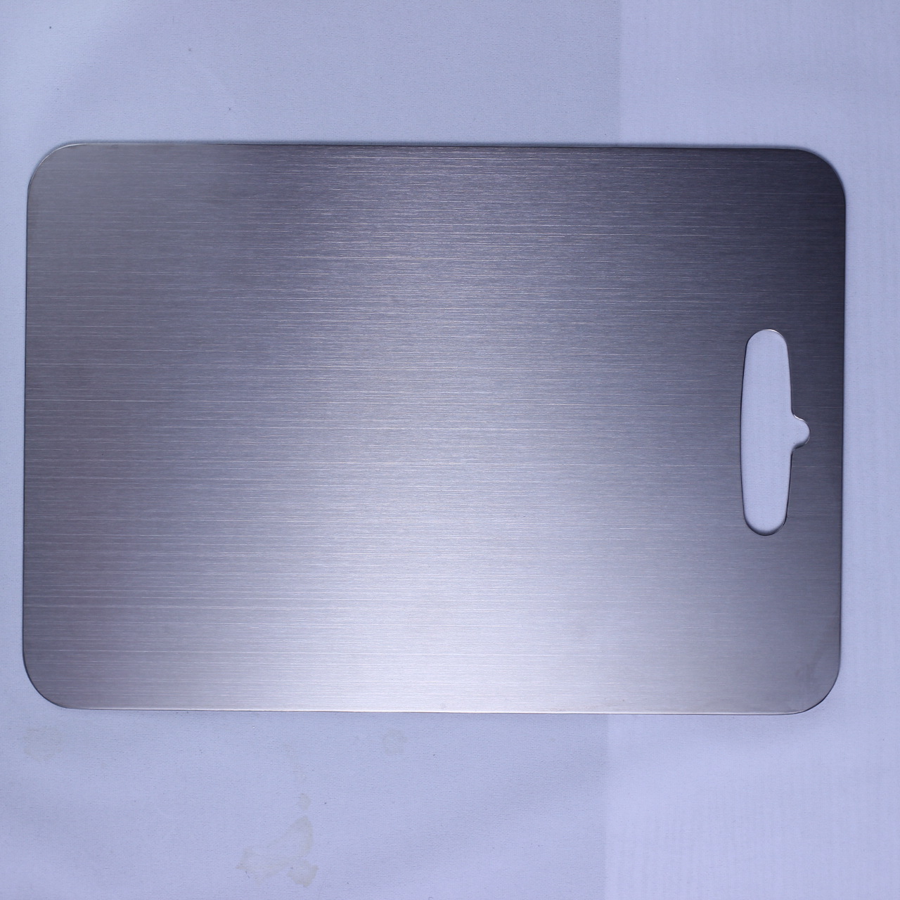 Tablero de corte de titanio puro engrosado acampar al aire libre tabla de cortar portátil cocina fruta corte de carne corte de doble cara tabla de corte multifuncional