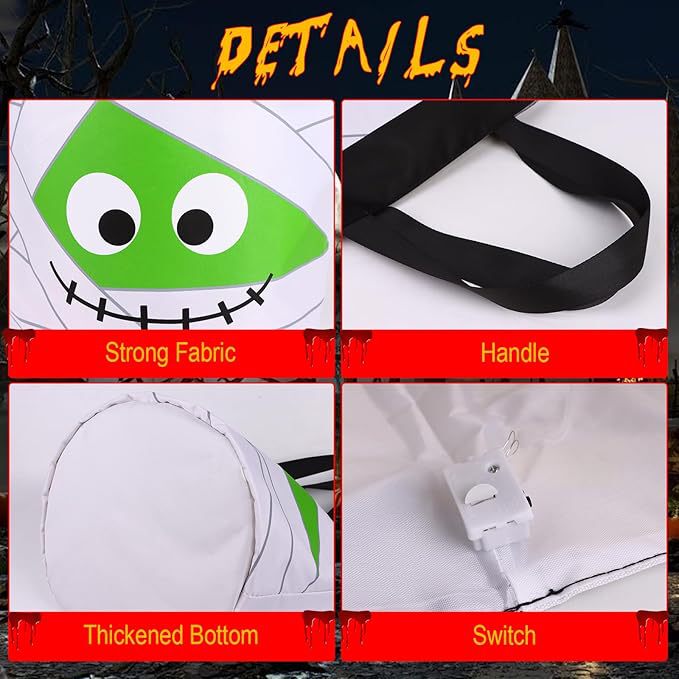 新しいハロウィンゴーストフェスティバル子供のキャンディ誕生日ギフトバッグ LED 発光カボチャバッグ装飾用品ハンドバッグ|undefined