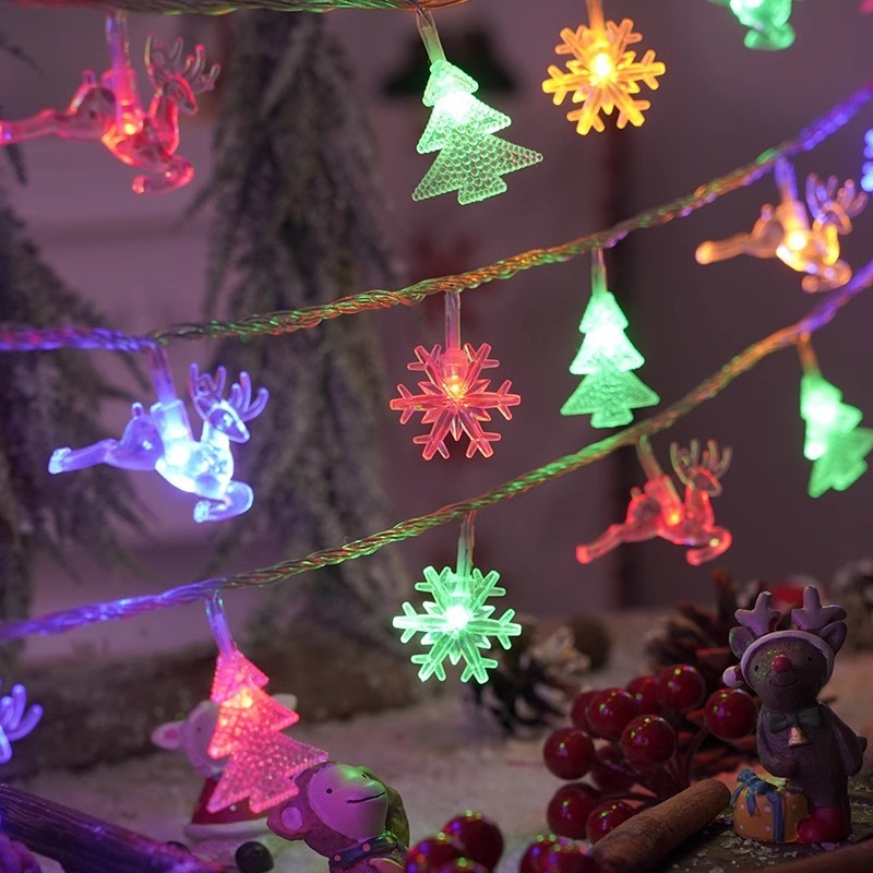 サンタクロースイルミネーションledライトストリングライトクリスマスライト鉄芸クリスマス装飾ライトクリスマスツリーライトストリング|undefined