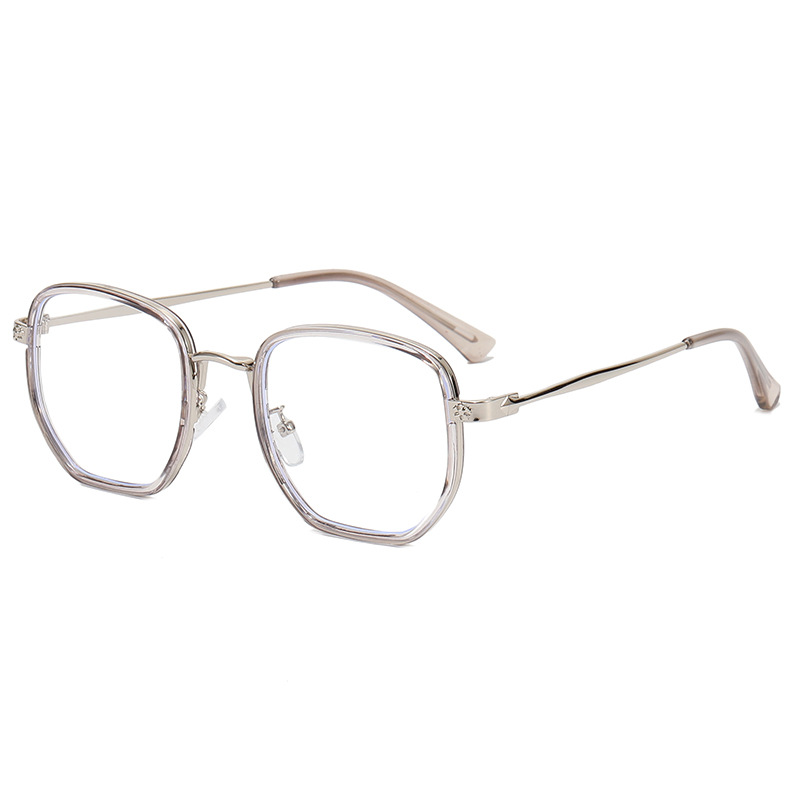 2022 generoso marco anti luz azul con miopía gafas mujer marea coreana red cara roja Pequeño Libro Rojo simple cara gafas marco