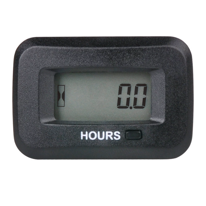 ЖК-цифровой дисплей счетчик моточасов косилка генератор трактор таймер бензиновый двигатель индукционный аккумулятор