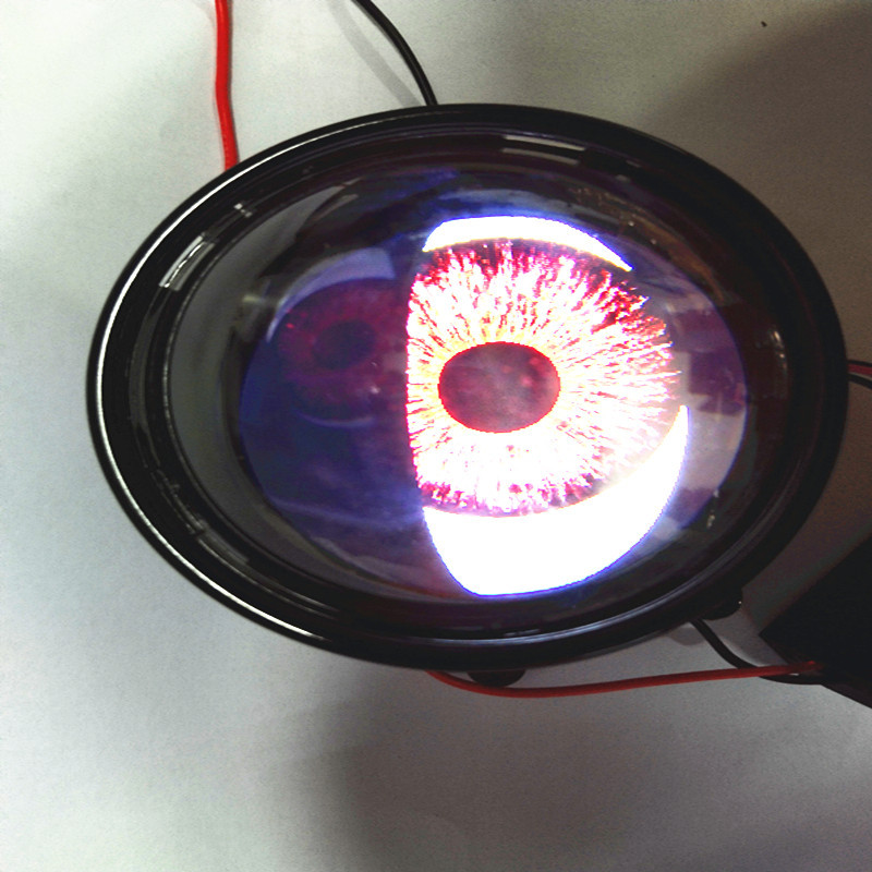 Nuevo faro dinámico LED del automóvil ojo del diablo LED ojo de lámpara de lámpara de ojo de halcón