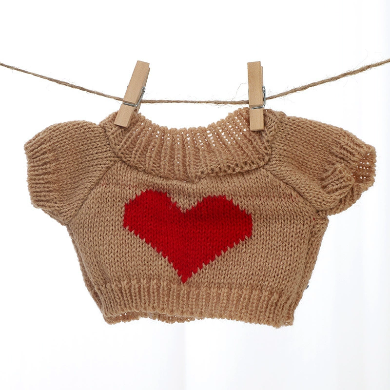 Plush bear clothes — changeable sweatshirts & sweaters for 20–50 cm bears, assorted designs