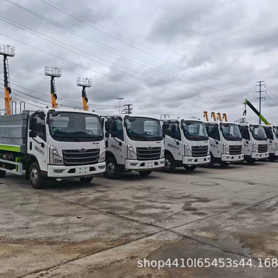 Qifang Blue Brand Source Manufacturer Direct Sales, Sprinkler Truck Wholesale Manufacturer, Door-To-Door Delivery with License Plate Included