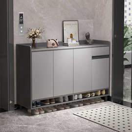 鞋柜家用门口室内新款换鞋凳一体玄关柜隔断柜爆款靠墙入户鞋架子