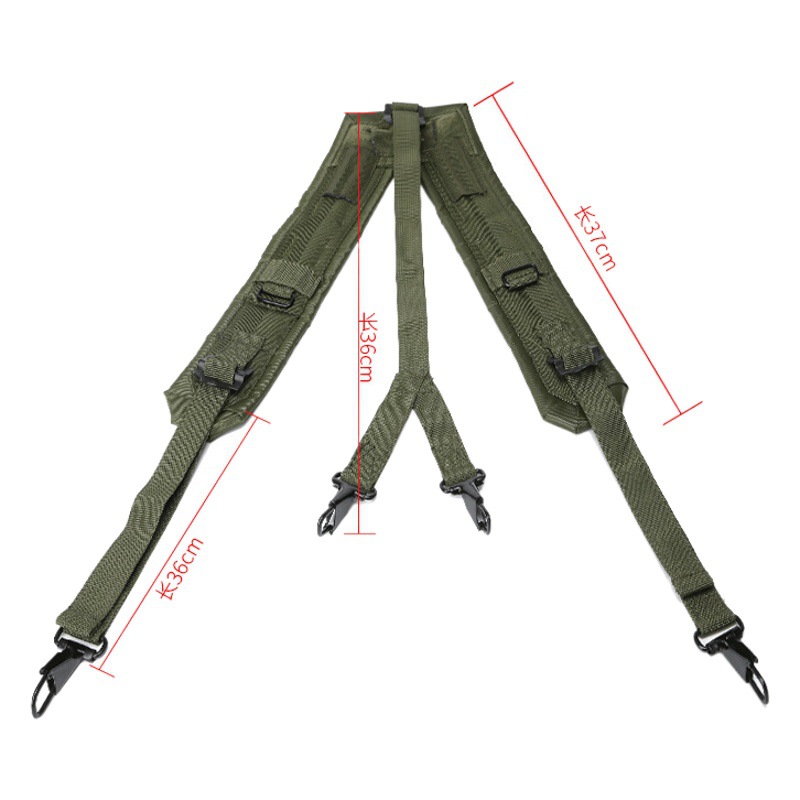 Ventiladores militares al aire libre CS táctico cinturón Y multiusos sello de la cintura Cámara fotografía correa de hombro con soporte de peso correa de pecho