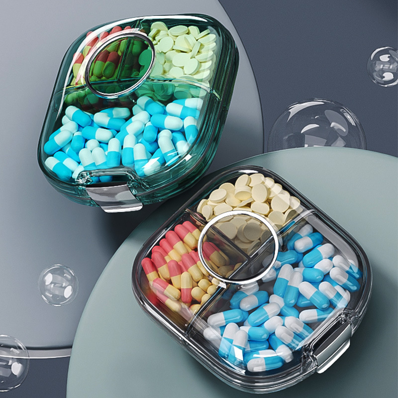 薬箱携帯薬品分注箱はミニ錠剤錠剤薬箱を持ち歩いています。|undefined