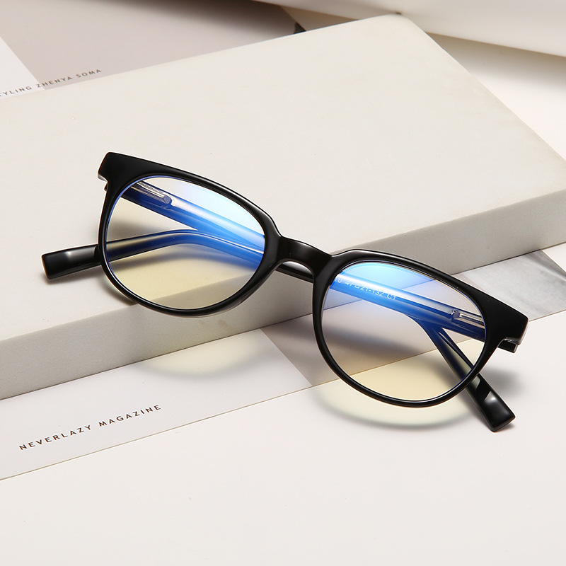 订制防蓝光眼镜新款网红平光镜街拍学生近视眼镜全框光学眼镜架