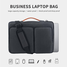跨境商务公文包14-15.6寸笔记本电脑包通勤电脑包斜挎包手提包