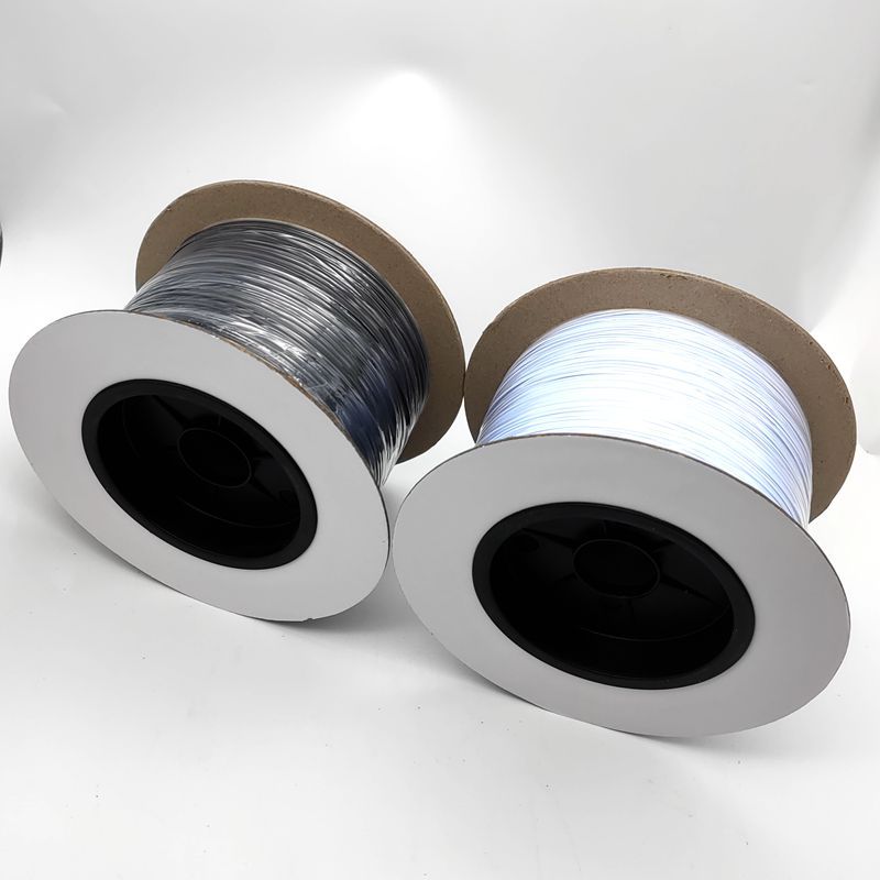 自动绕线机用黑色无芯椭圆扎带 数据线扎线园艺园林扎丝