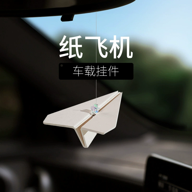 Автомобильный кулон для бумажного самолета Автомобильный ароматерапевтические ароматы ароматизаторы зеркала заднего вида подвеска автомобильный парфюмерный кулон