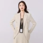 职业气质春秋新款工作服